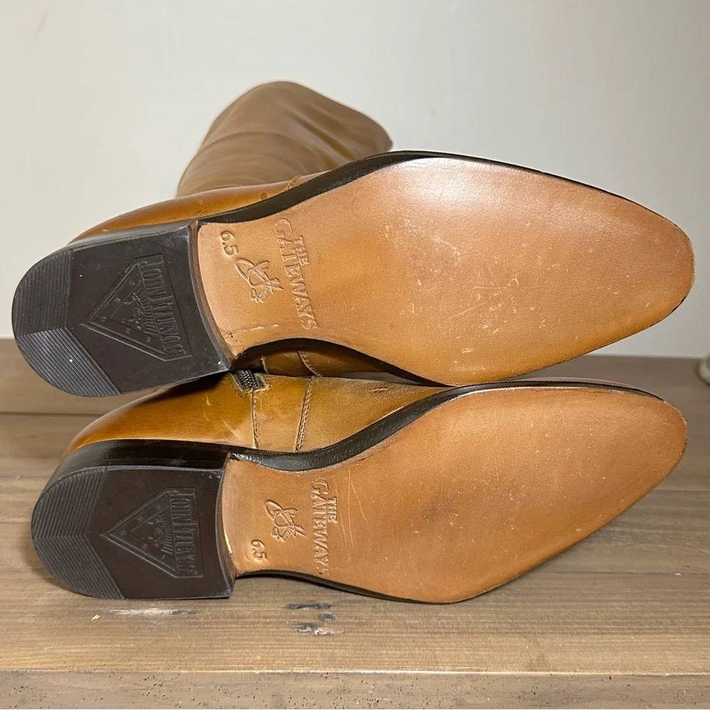 John Fluevog Brown knee high Boots (slim fit) - Picture 6 of 7